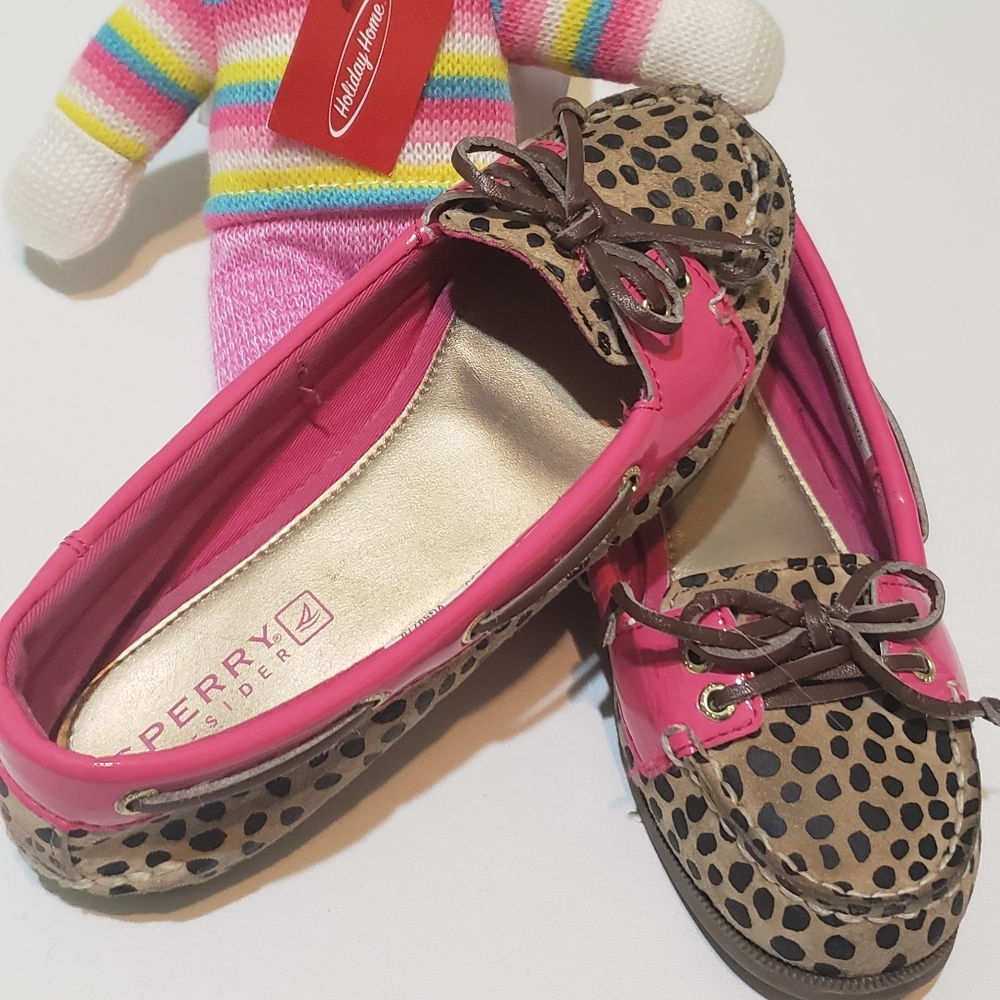 Sperry Audrey boat shoe big girls